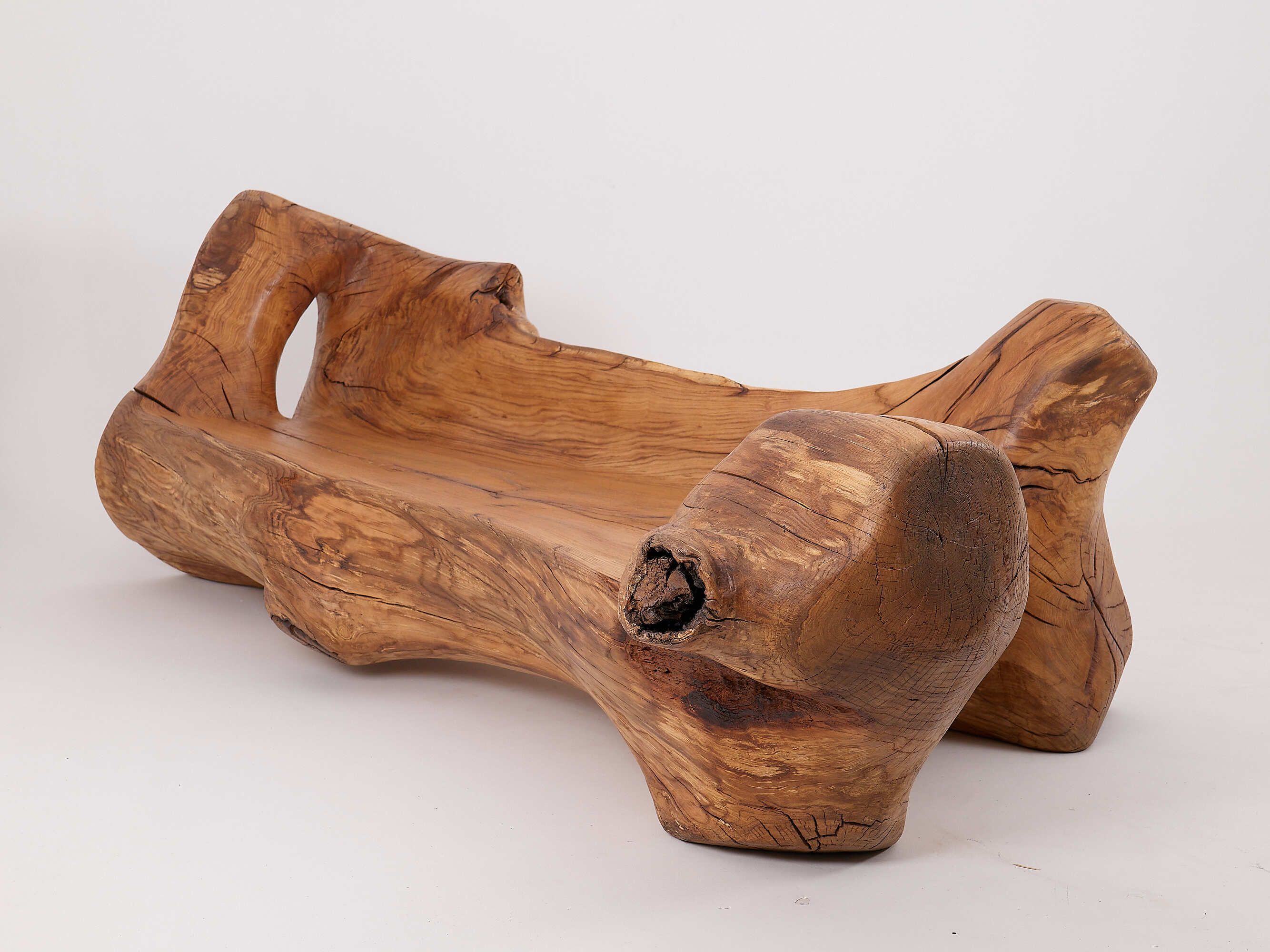 Дубовая скамья Logniture XXL SCULPTURAL BENCH ARCH-00035235