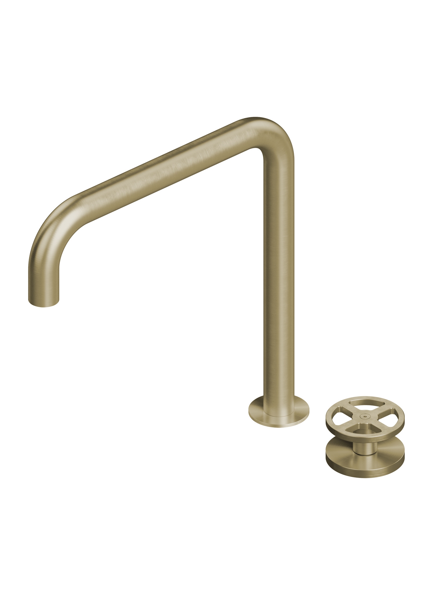 Valvola02. 20 32. Смеситель на два отверстия Quadrodesign - Вид №4