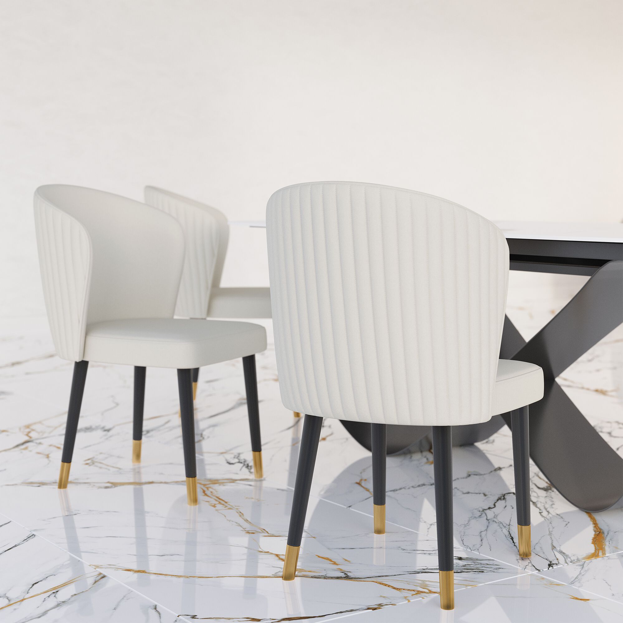 Стул из искусственной кожи GIULIA GRILLO SONTUOSA ARCH-00113495 - Вид №3