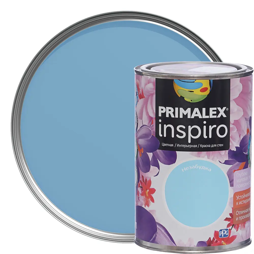 Краска Primalex Inspiro 1 л Незабудка STLM-2175529
