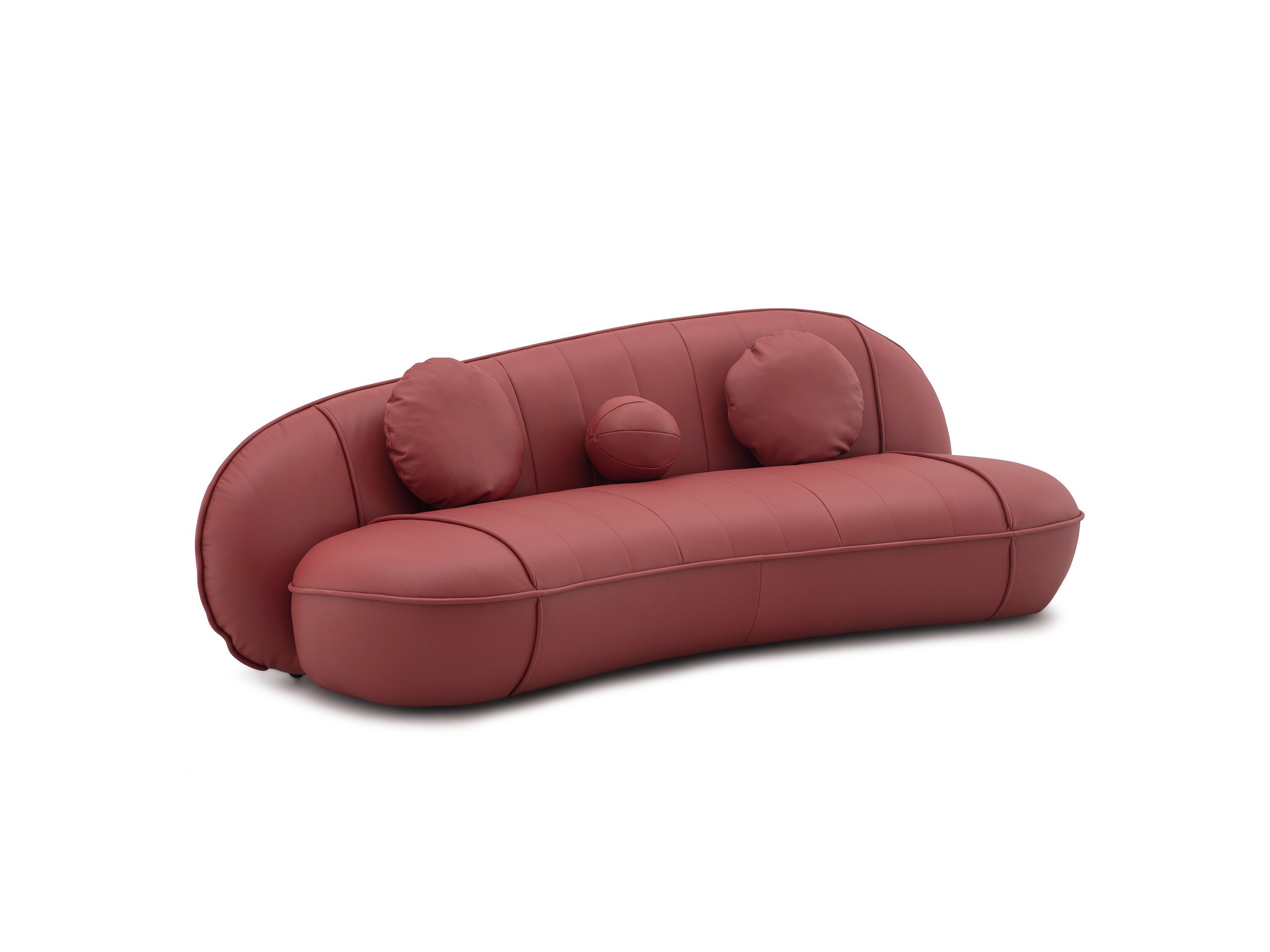 Кожаный изогнутый диван CAMPO DE' FIORI PEA ARCH-00001633 - Вид №9