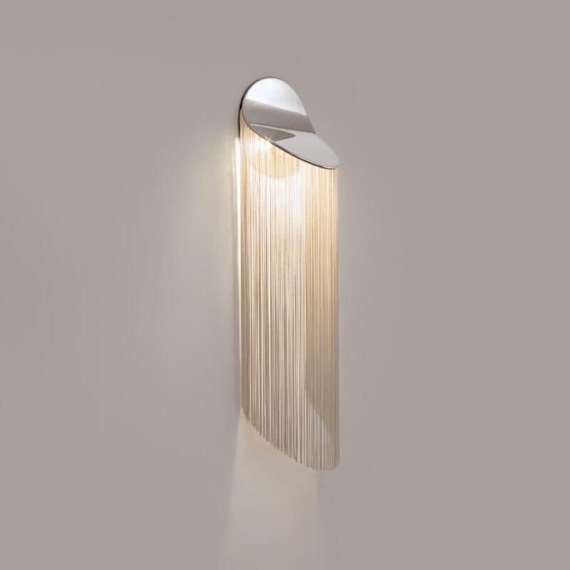 Район бахромой стальной светодиодный настенный светильник Darmes Cé ARCH-00063498 - Вид №21