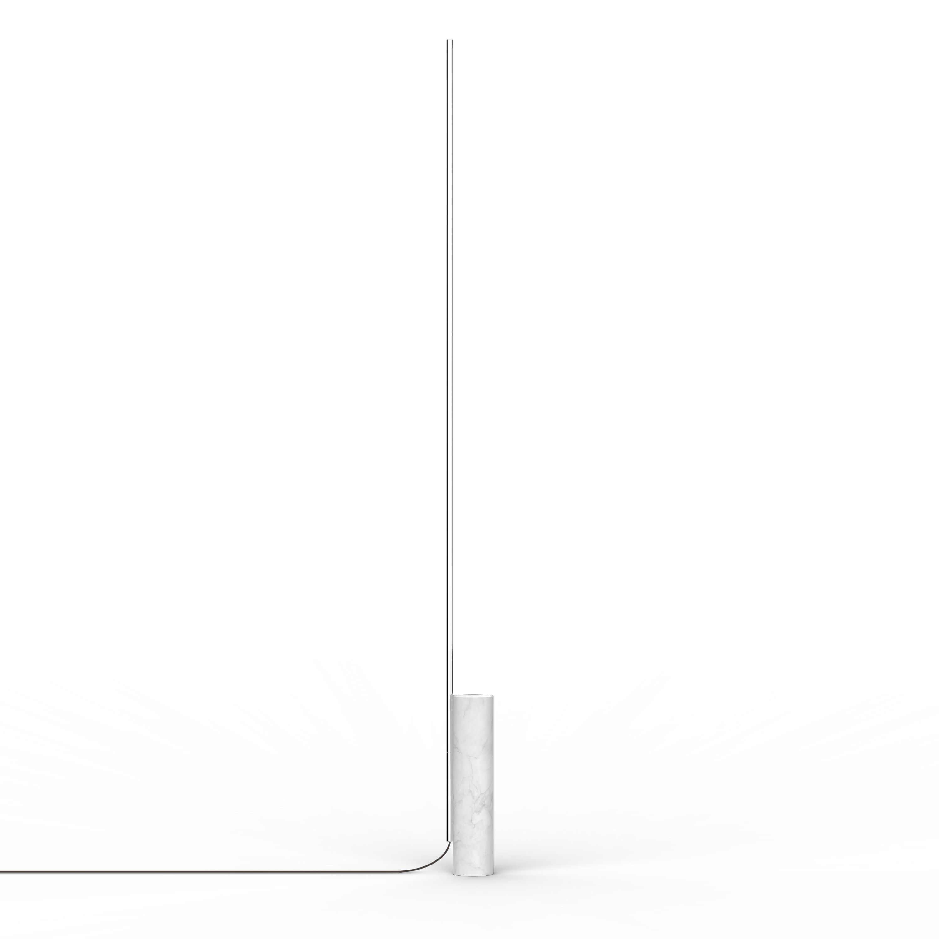 Светодиодный торшер из стали и мрамора Pablo Designs T. O ARCH-00021579 - Вид №4