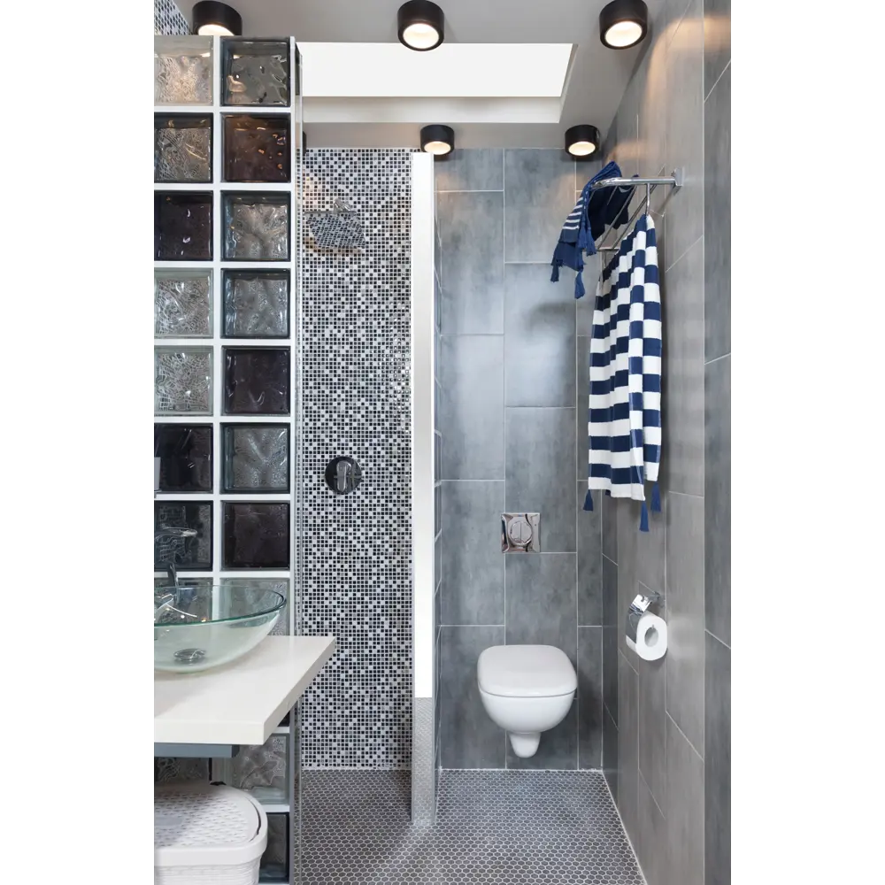 Мозаика Artens Shaker 30х30 см, стекло, цвет синий 18731661 STLM-2182145  - Вид №4