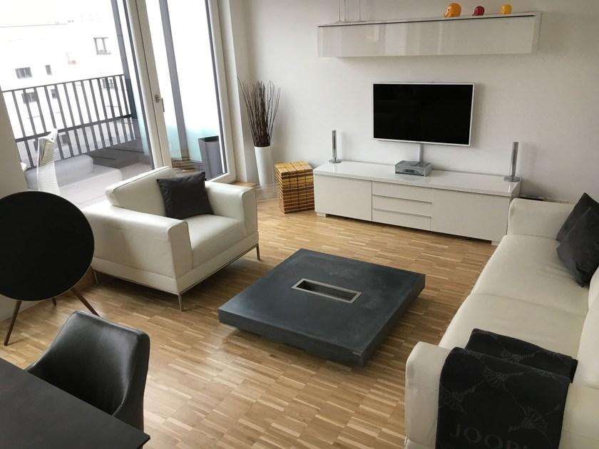 CO33 Камин / журнальный столик из бетона Tabula B1.1 - Вид №2