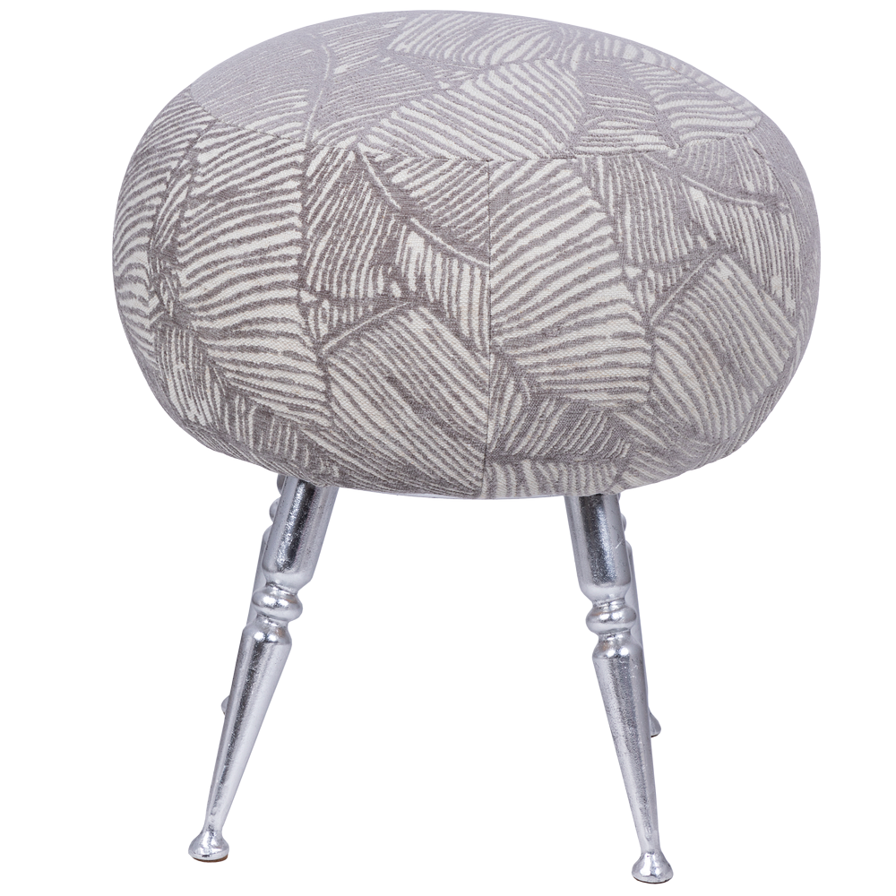 14036 Банкетка Конте Грей Серебро BOGACHO 4627196596467