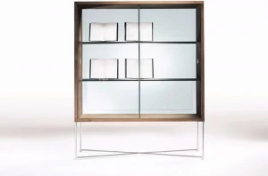 Flexform Витрина из дерева и стекла Moka