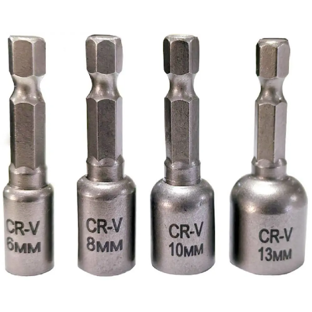 Набор бит торцевых Vira 554400 6/8/10/13x48 мм, 4 шт STLM-2067548