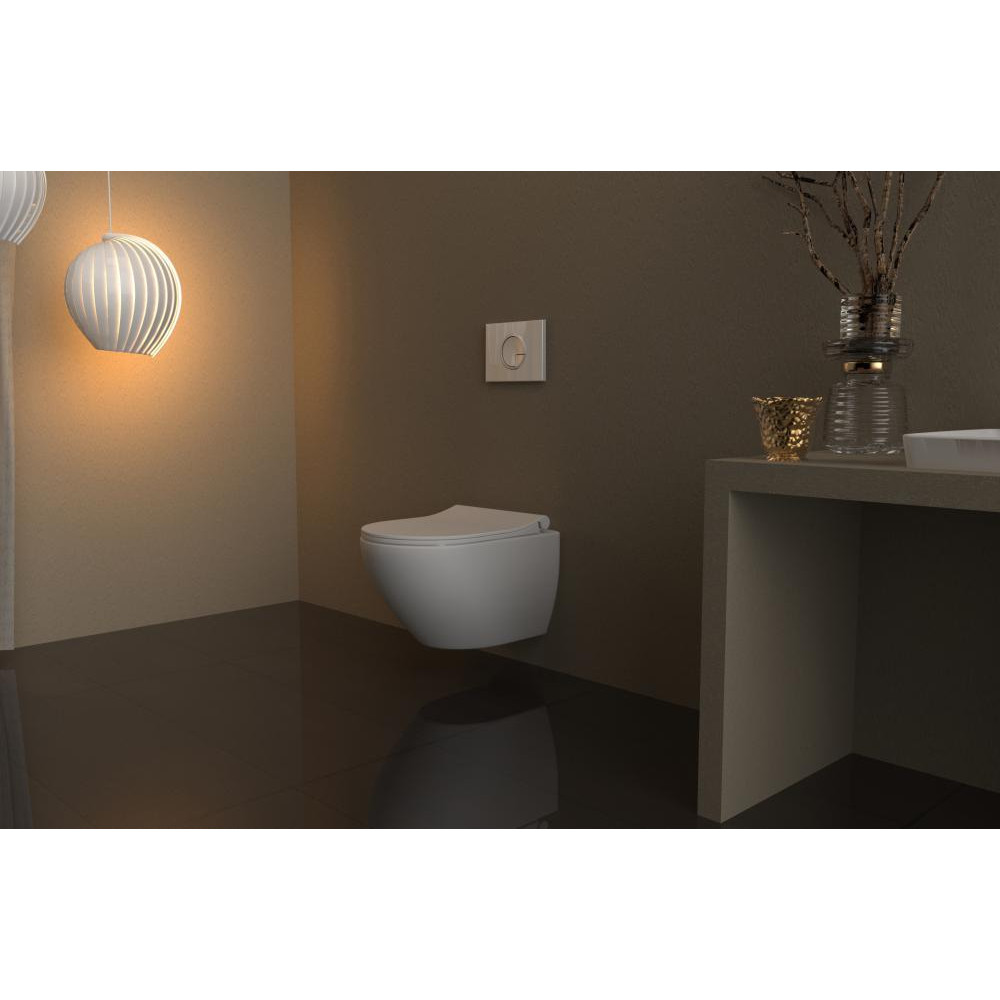 040021 Кнопка BERGES для инсталляции NOVUM R1  Berges АТОМ 410  - Вид №1