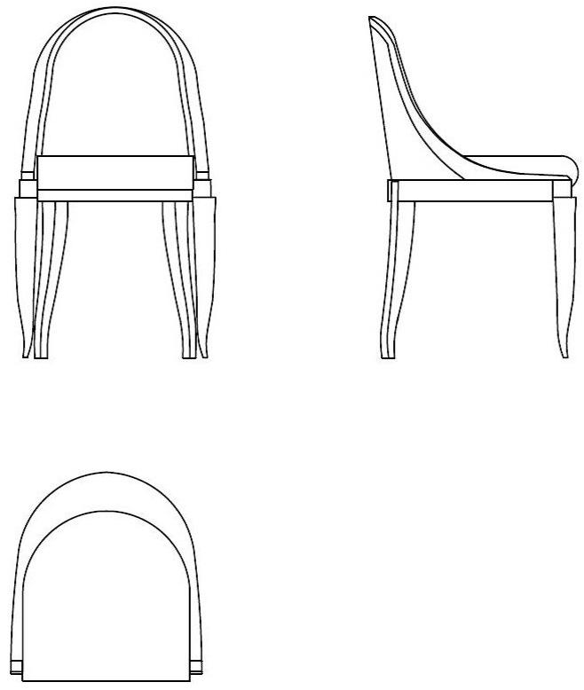 Morelato Стул из вишневого дерева '900 rulman Art. 5191 - Вид №3