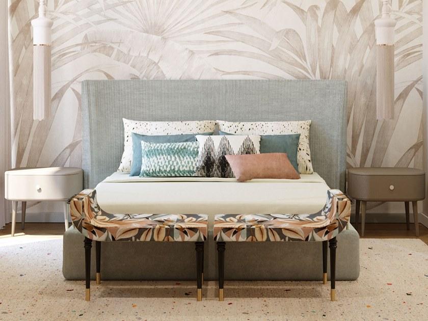 Jetclass Мягкая скамья из ткани Kyro Jky308  - Вид №2