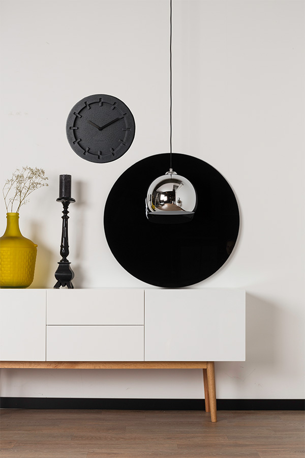 Часы Pulp Time Round черные Zuiver 8500022 - Вид №1