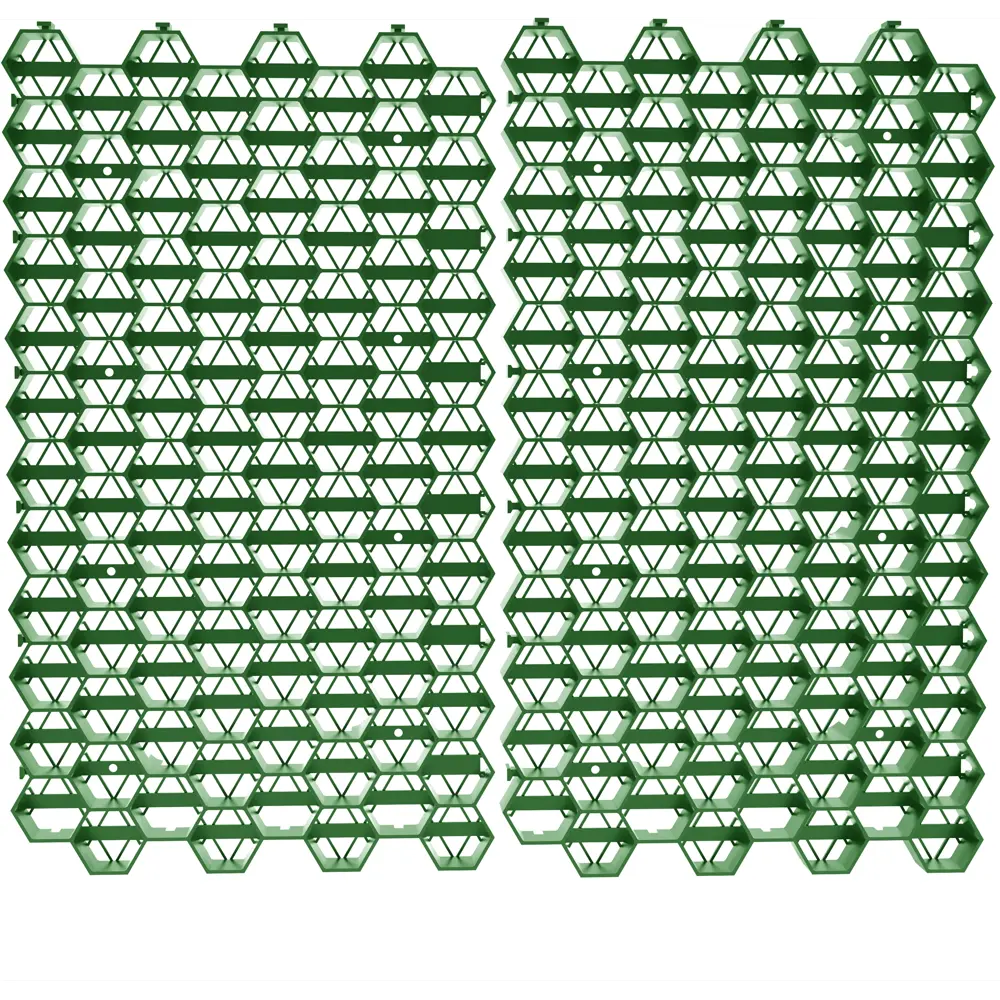 Решетка газонная Gidrolica Eco Standart 70х40x3.2 см цвет зелёный STLM-2110393 - Вид №4