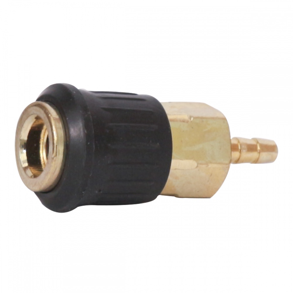 50308 Калибр Адаптер быстросъемный UNIVERSAL black на шланг 6 мм  (арт.050632)  - Вид №1