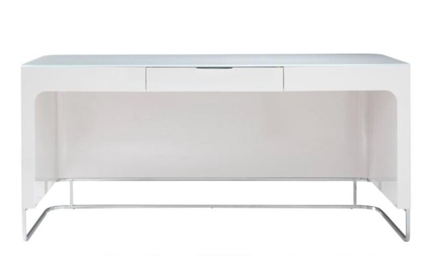 Стол из лакированной фанеры прямоугольной формы с ящиками Hyannis port 008lgj10 Santreyd - Вид №1