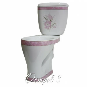 1030134 Компакт унитаз с бачком Белый Лобненский Стройфарфор  Россия