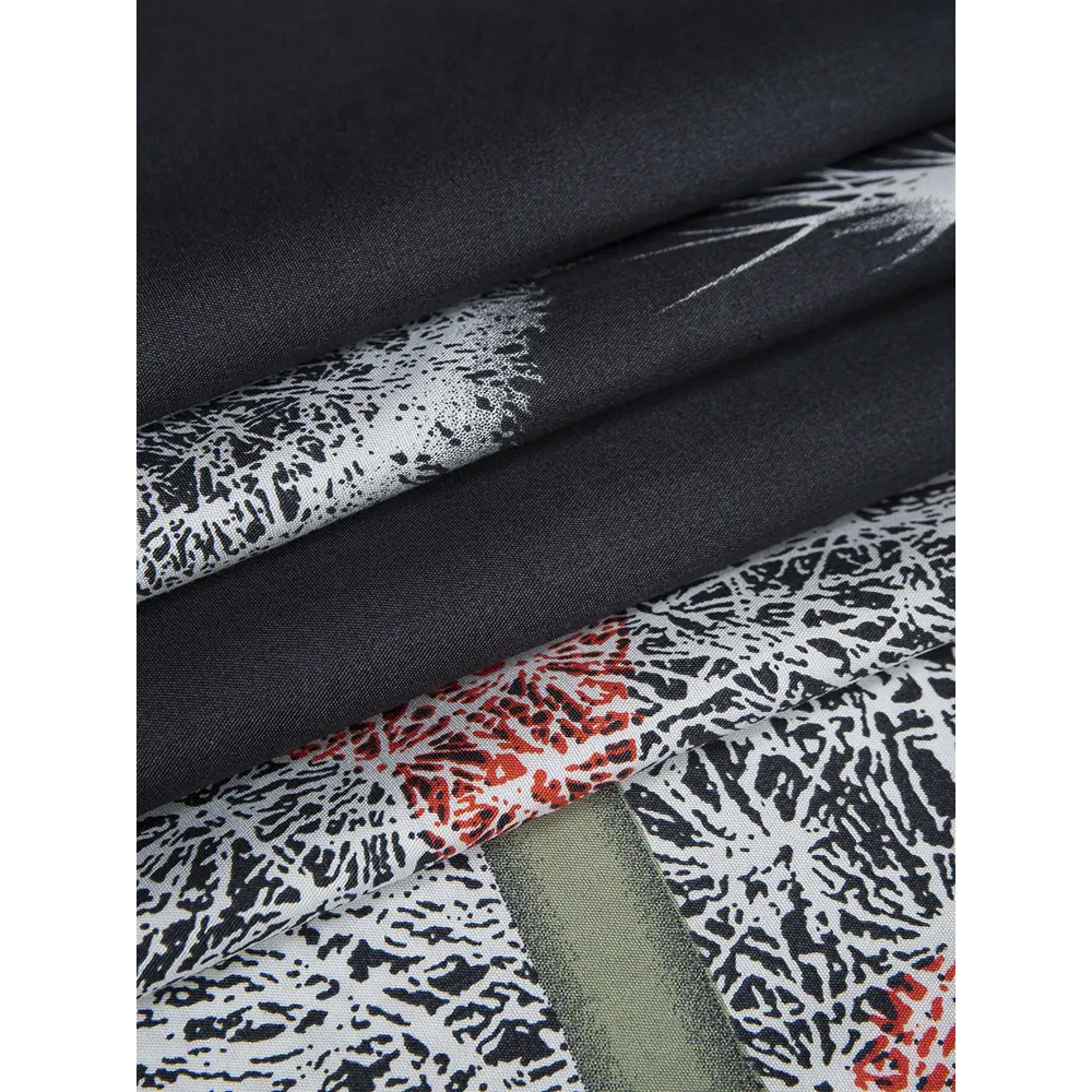 Комплект постельного белья Amore Mio Левиту евро полисатин черный STLM-2126904 - Вид №6