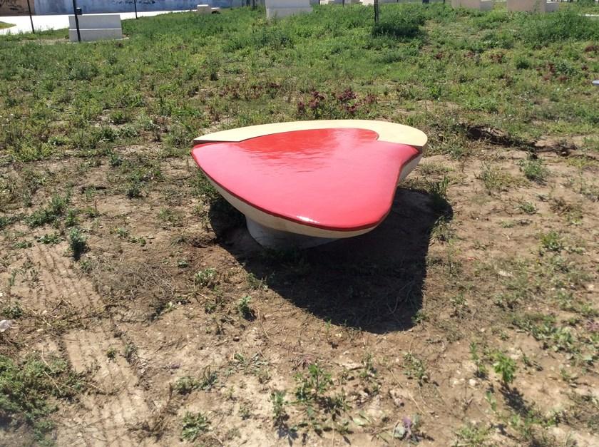 Manufatti Viscio Изогнутая скамья из реконструированного камня sun-id-1491143 - Вид №16