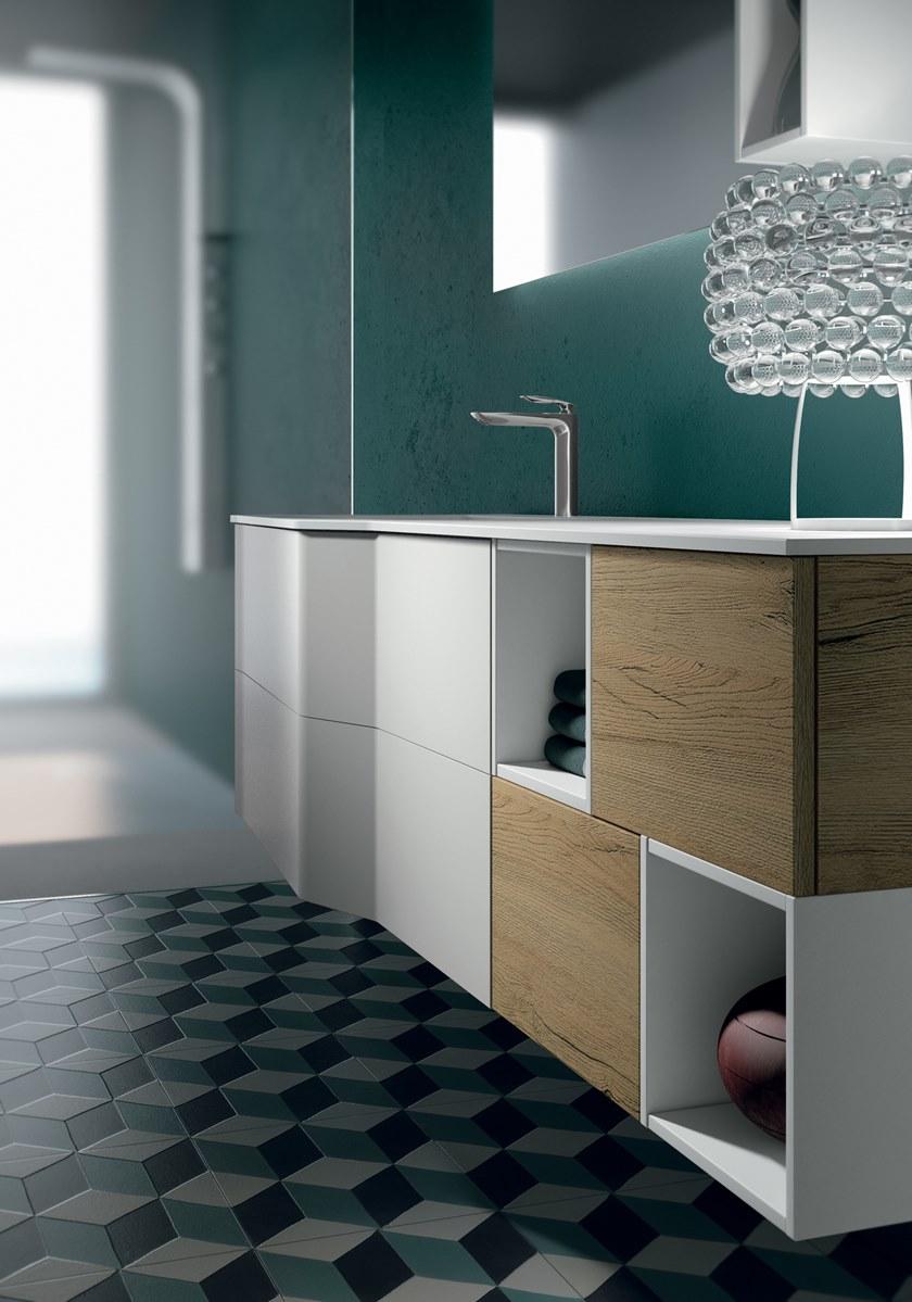 Gruppo Geromin Тумба под умывальник с зеркалом Str8 sun-id-1366010 - Вид №3