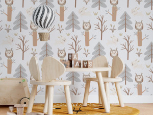 Обои с рисунком для детей