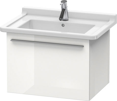 XL605601818 Тумбочка подвесная X-Large #XL6056 600 x 468 мм Белый матовый, декор Duravit - Вид №2