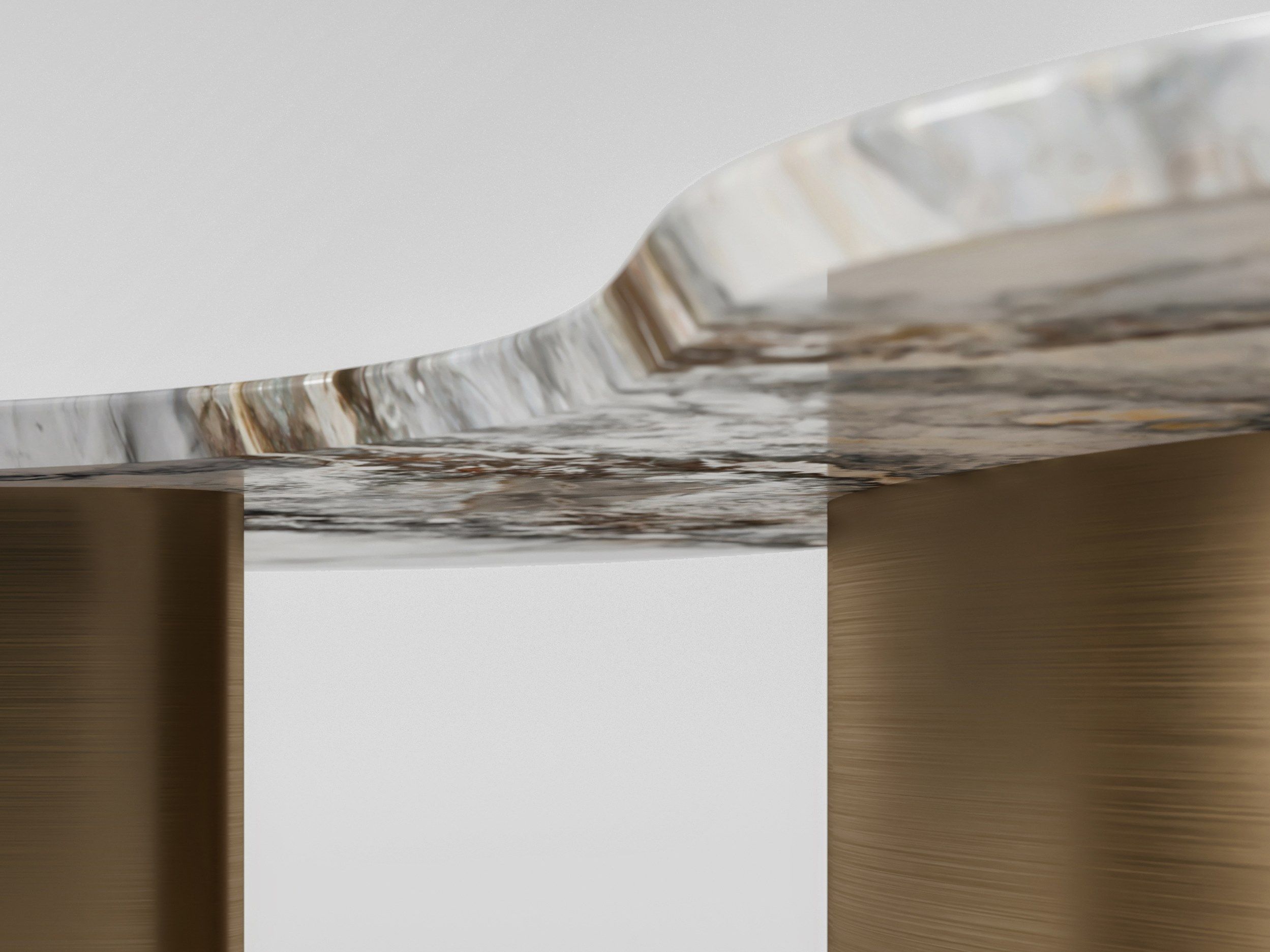 Журнальный столик из натурального камня Davani Vitality ARCH-00070483 - Вид №4