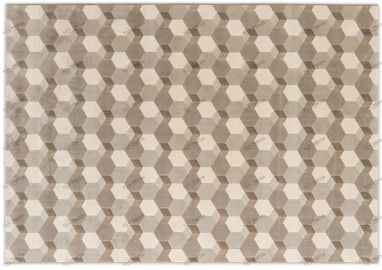 Calligaris Коврик из синтетического волокна с геометрическими мотивами  Cs7205-a 