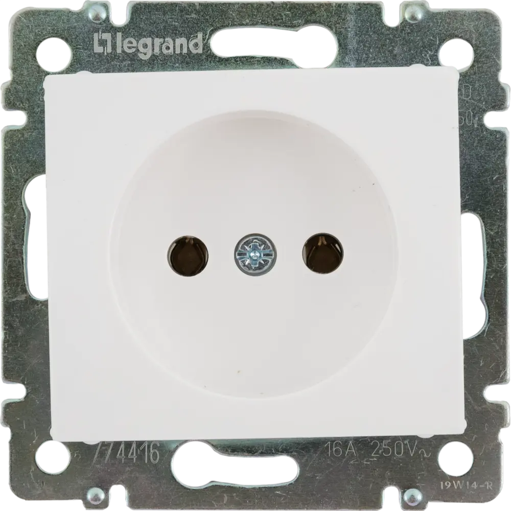 Розетка без заземления Legrand Valena IP51, цвет белый 10288853 STLM-2141177