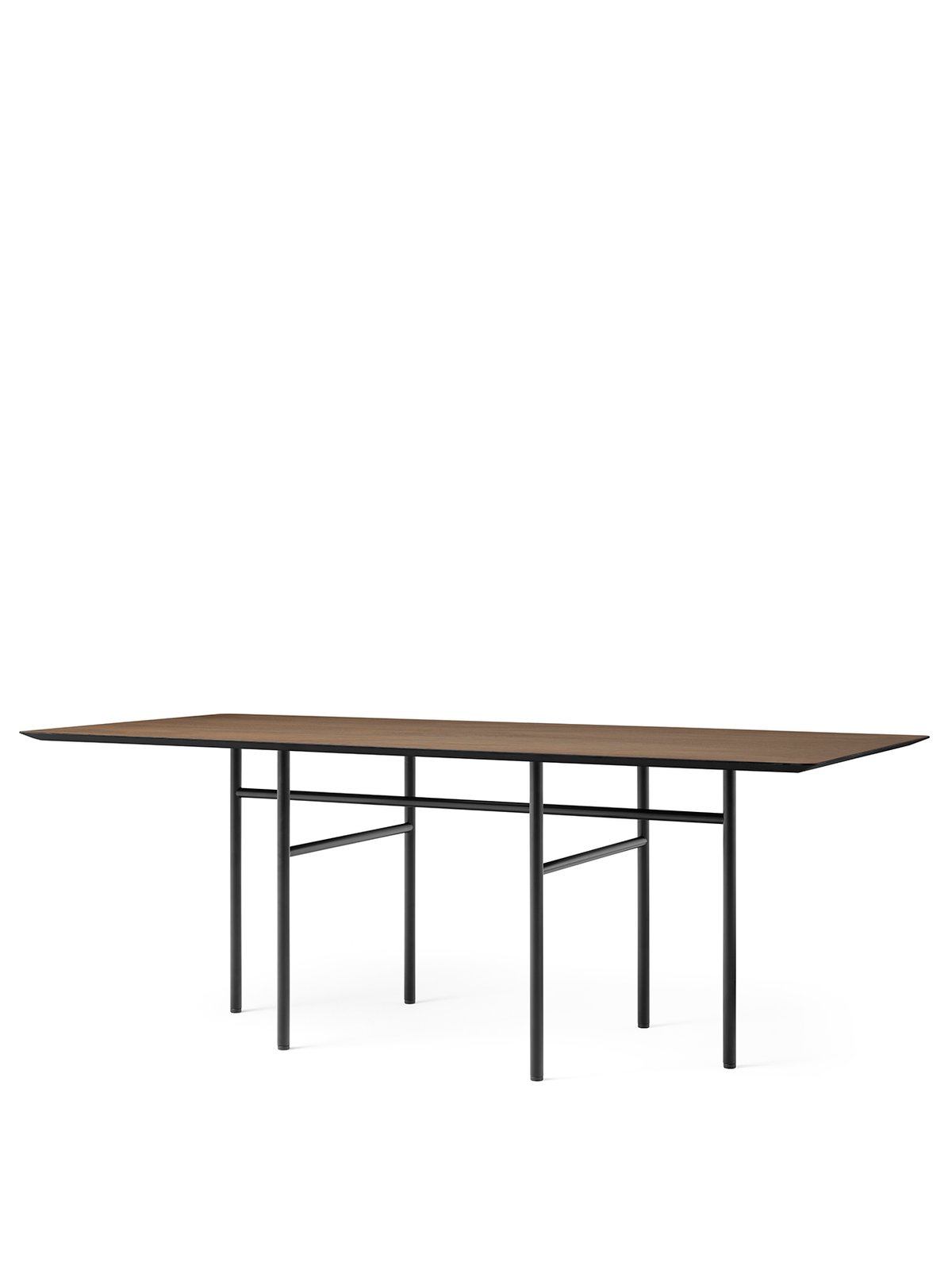 1150559 MENU Обеденный стол Snaregade, прямоугольный Черный | Светло-серый  - Вид №8