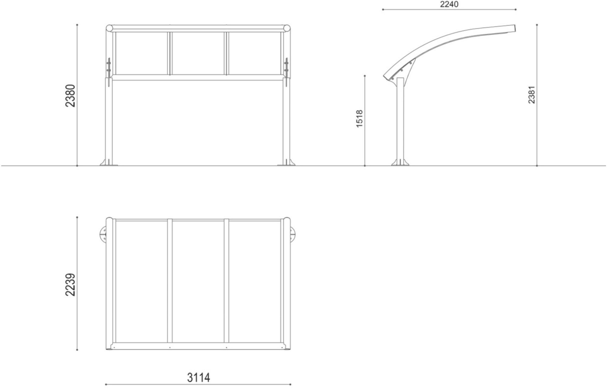 City Design Укрытие для велосипедов и скутеров sun-id-1453692 - Вид №5