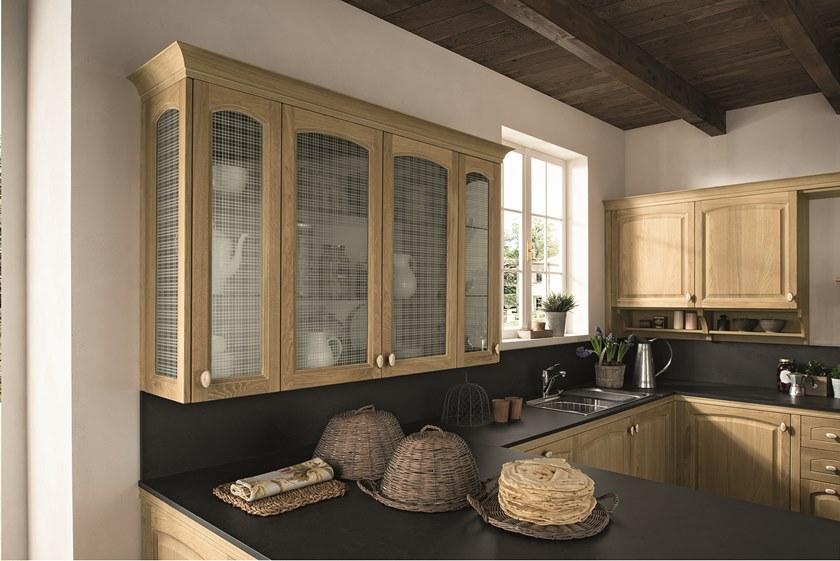 Febal Casa Деревянная кухня с ручками с полуостровом sun-id-1448787 - Вид №2