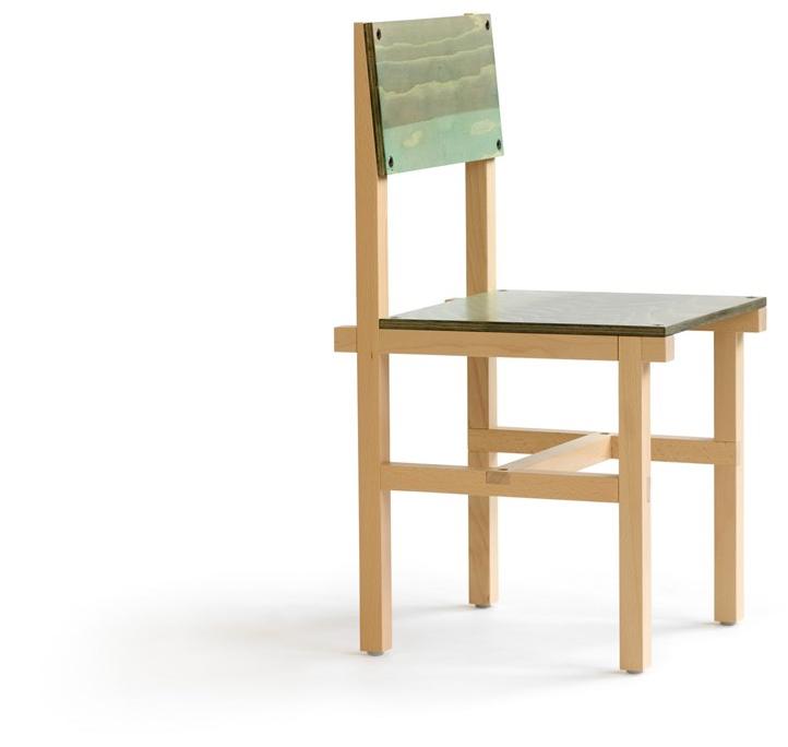 Blå Station Стул из бука с подставкой для ног Röhsska Bla Station sun-id-1360668 - Вид №11