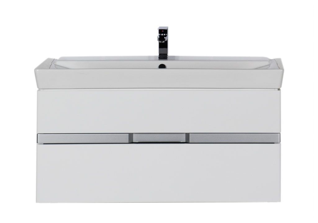 Тумба с раковиной Aquanet Виго 120 белый 0018340400168782 - Вид №2