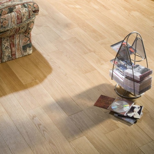 Паркетная доска Coswick Классическая 127мм Лак Дуб Селект (Гладкая) 600…2101х127 мм 11531101 - Вид №5