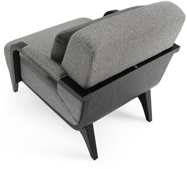 A.R. Arredamenti Кресло из ткани с подлокотниками Dilan D84 - Вид №1