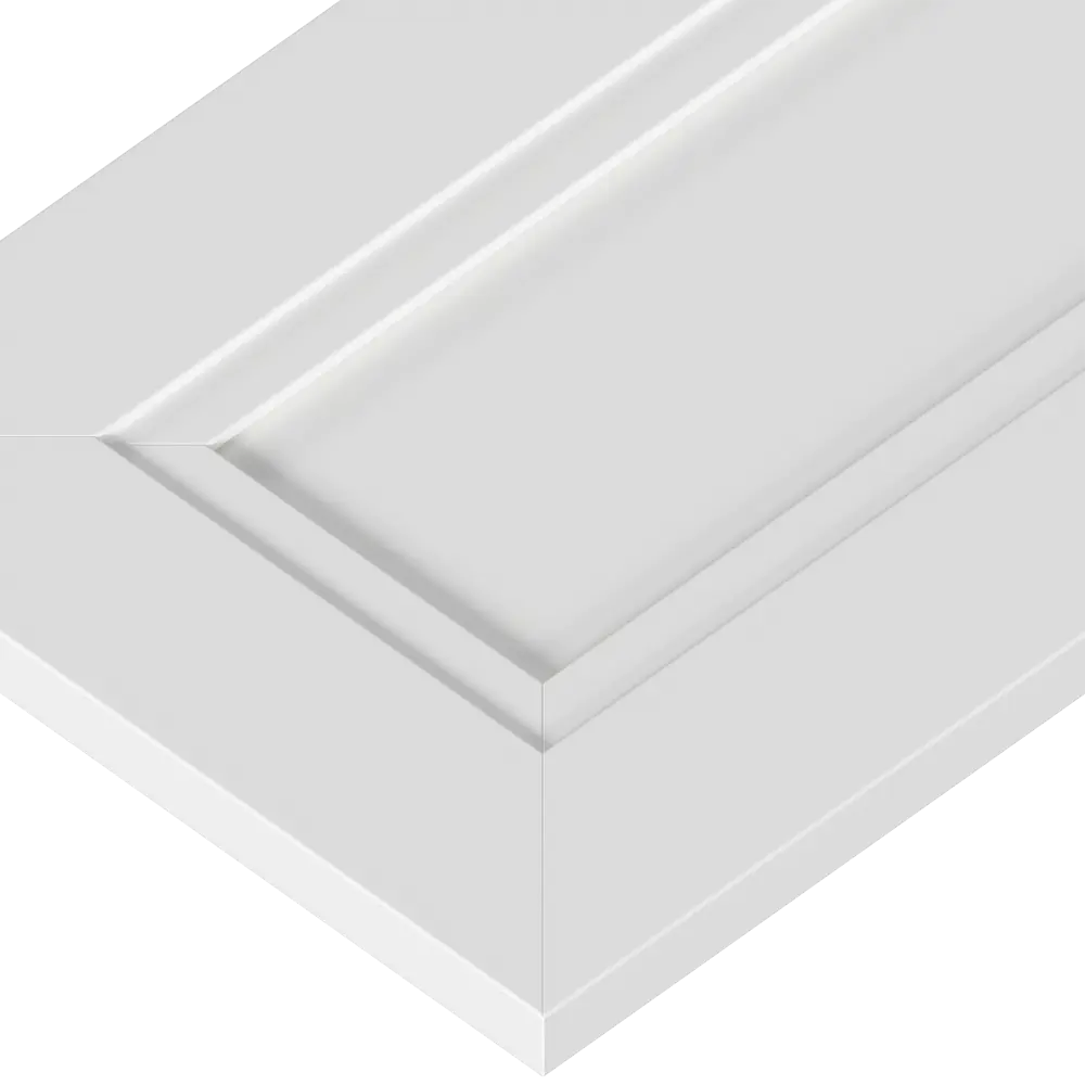 KONSENSA Фасад Котлас белый матовый для кухни в неоклассическом стиле 89387722 STLM-1573116 - Вид №5