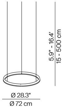 LUCEPLAN Подвесной светильник из экструдированного алюминия sun-id-1431067 - Вид №5