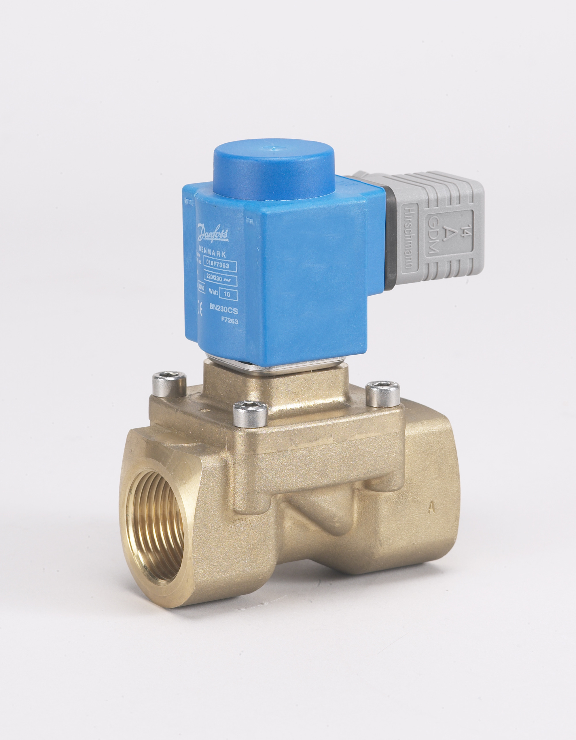 Danfoss EV250B — двухходовые электромагнитные клапаны с принудительным подъемом Клапан электромагнитный EV250B 032U5250  - Вид №33