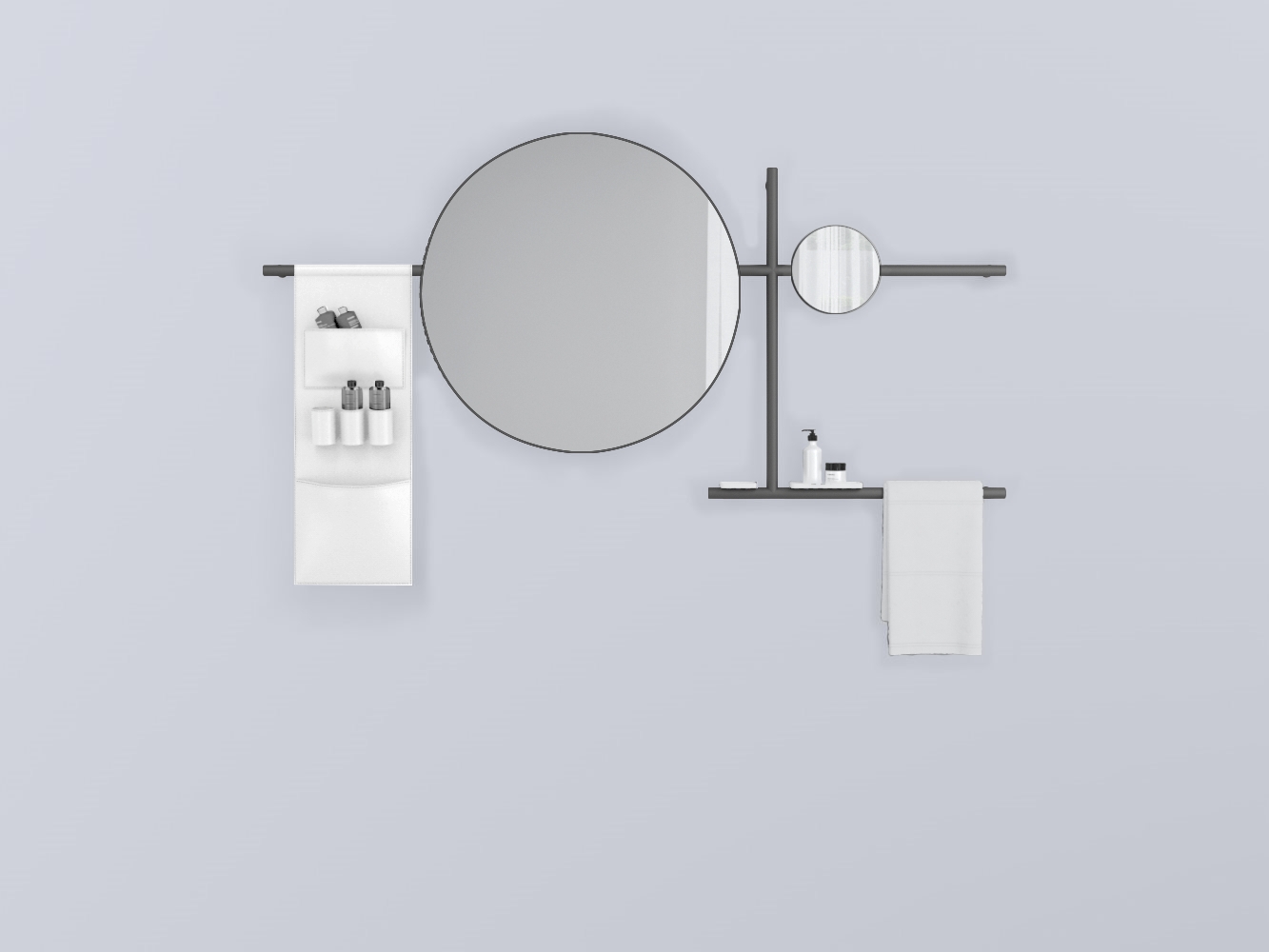 SWSTT-CM+SWSPT-CM+SWSPI-NM+SWM10-BI+SWM20-BI+SWSCT-BI . круглый стали cielo Siwa Ceramica Cielo