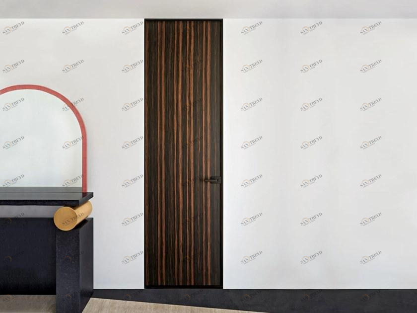 Glas Italia Распашная дверь из дерева заподлицо со стеной Sherazade sun-id-1349587