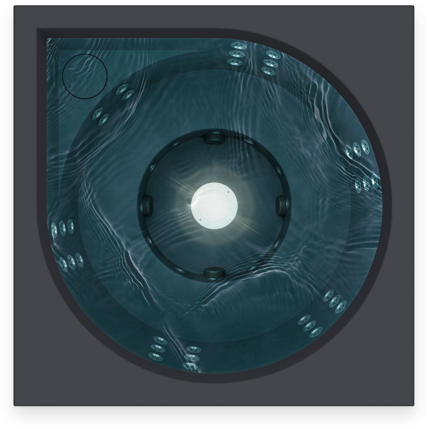 Открытый джакузи акриловые мини-бассейн Drop DROP X ARCH-00057505 - Вид №11