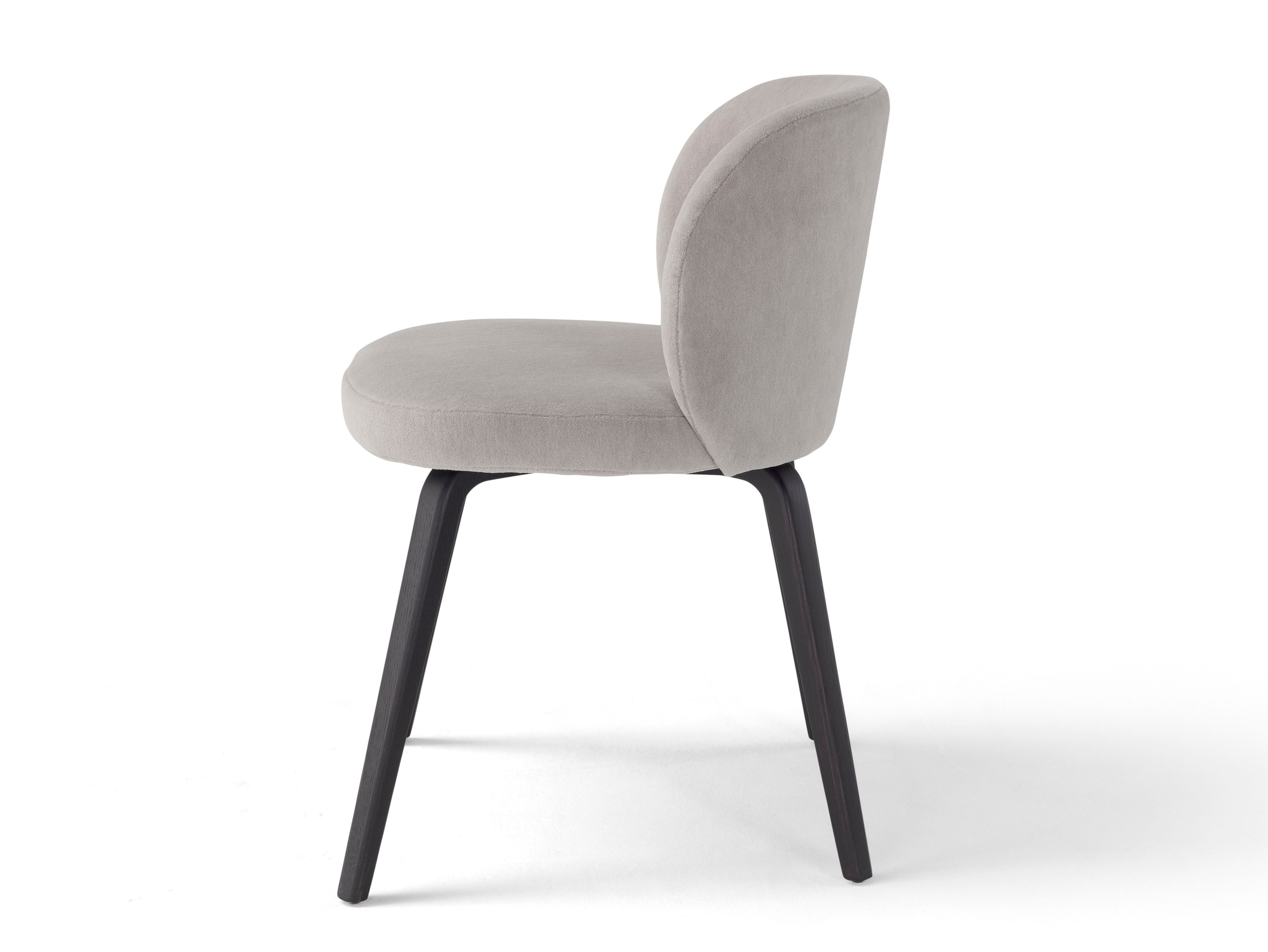 Стул из ткани или кожи с деревянной основой Amura Monnalisa ARCH-00116294 - Вид №2