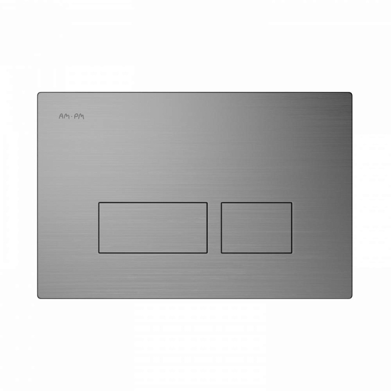 I047031 клавиша для инсталляции пневматическая пластик матовый никель AM.PM Pro S 