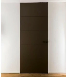 ALBED Распашная дверь в коже заподлицо со стеной Integra