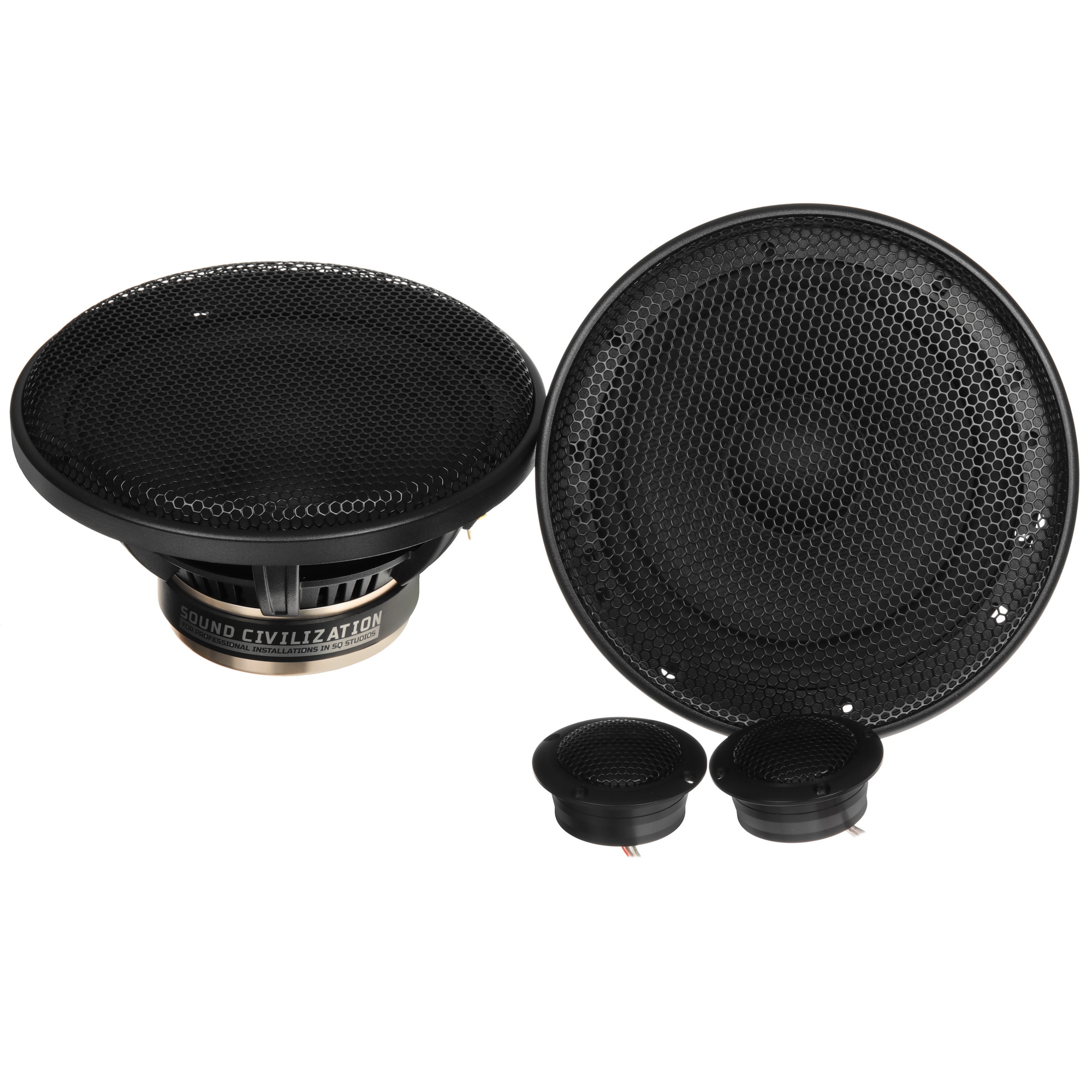 9102845 Компонентная акустическая система Kicx Sound Civilization QD 6.2 STDN-0136130