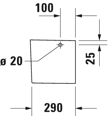 0858250000 Полупьедестал для раковины овальная Duravit Darling New - Вид №5