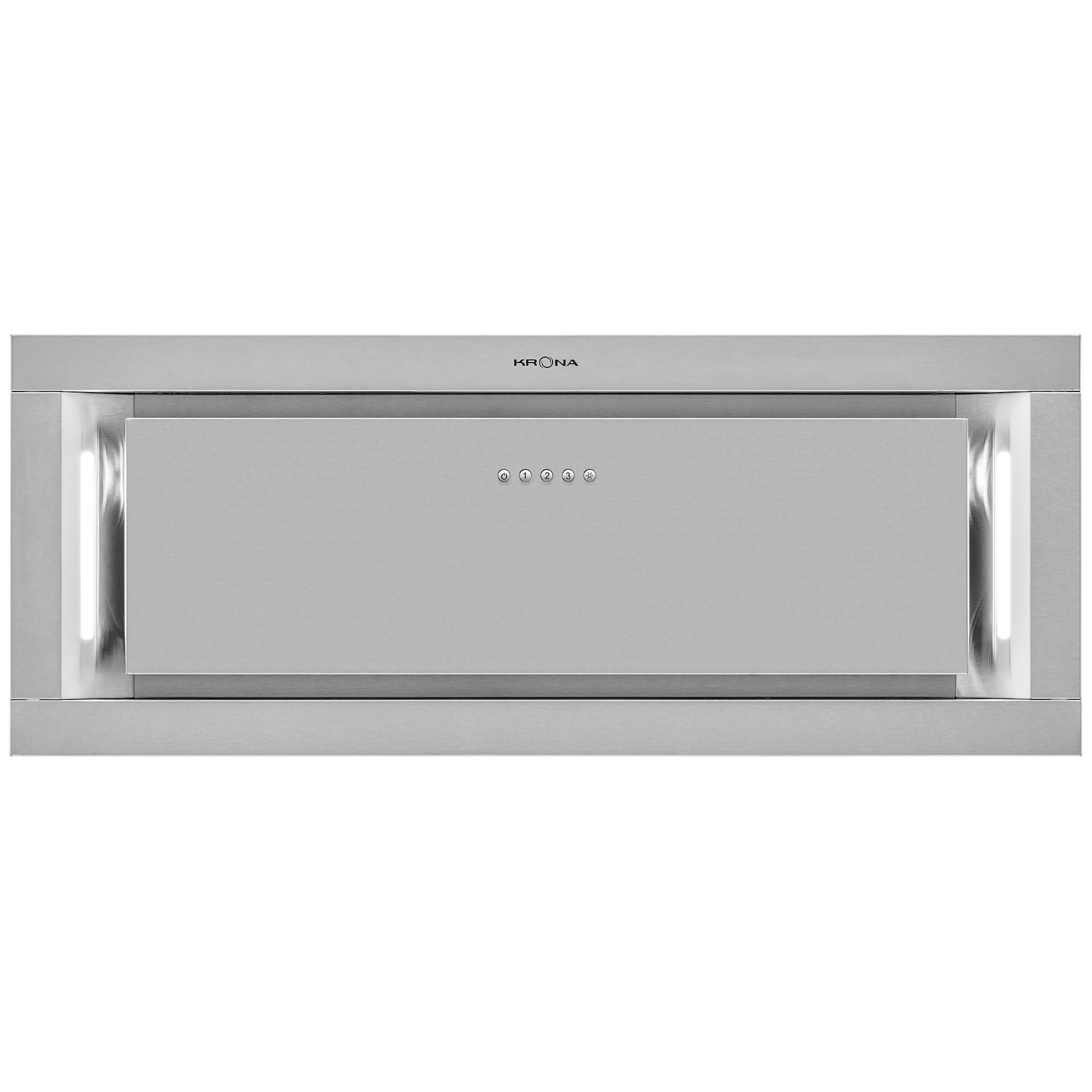 9904526 Вытяжка полновстраиваемая KRONA SELINA 900 PRM INOX 3P серебристый STDN-0095565 - Вид №2