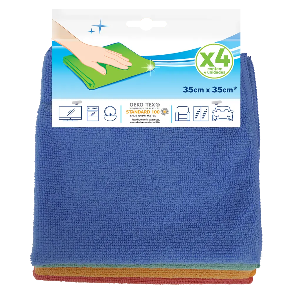 Santreyd — Набор салфеток из микрофибры для идеальной чистоты, 4 шт 85579724 STLM-0064225