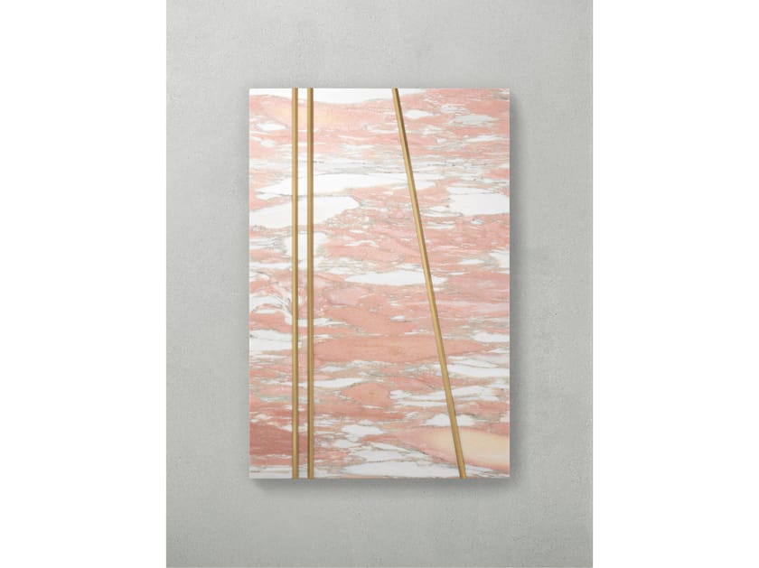 Декоративный предмет из розового мрамора Bagnara филигрань ARCH-00135782