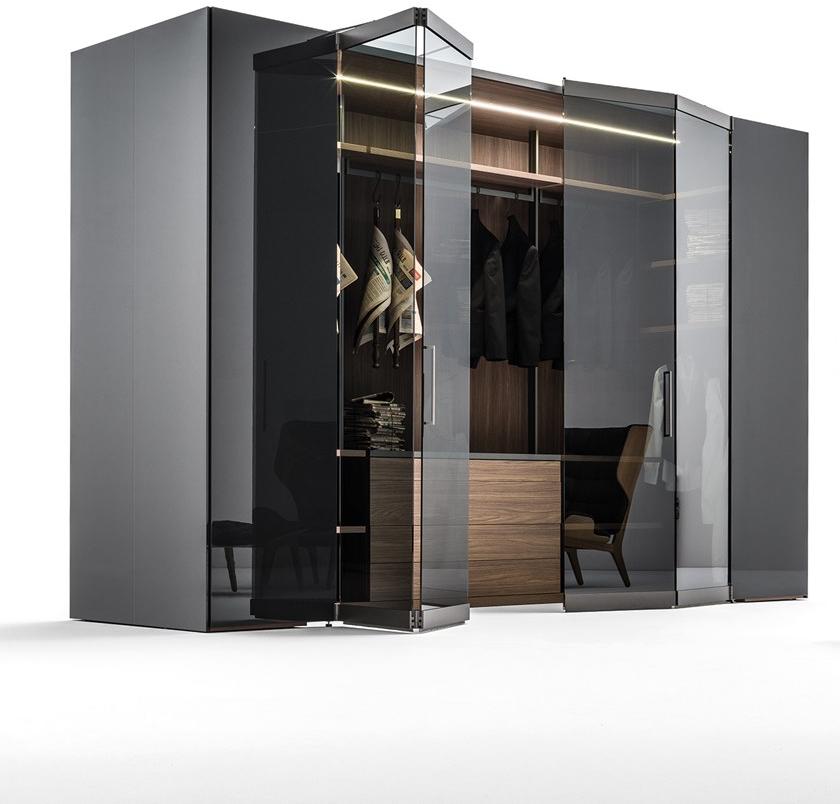 Caccaro Гардеробная из дерева и стекла Camerino sun-id-1494441 - Вид №1